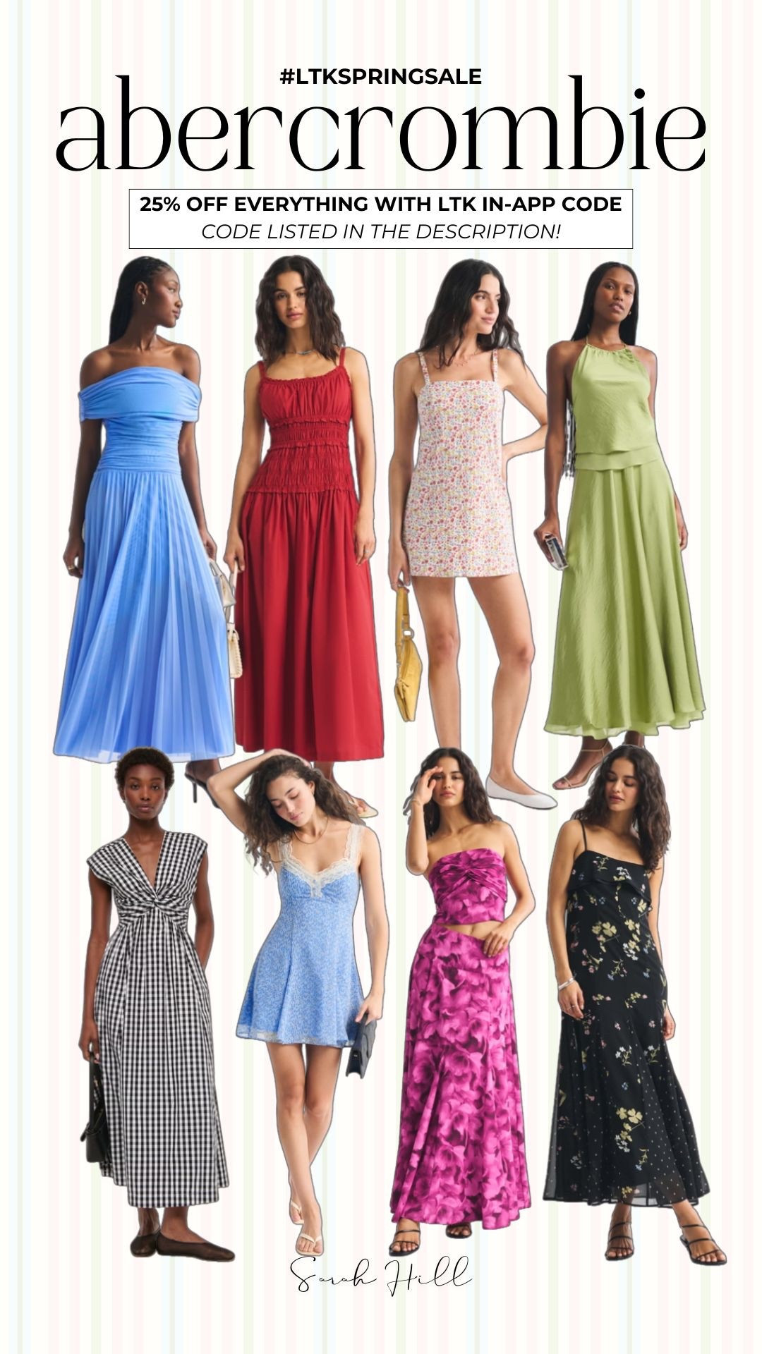 25% off sitewide on Abercrombie with code AFLTK

#LTKSpringSale