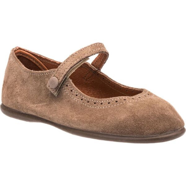 Suede Mary Jane, Beige | Maisonette
