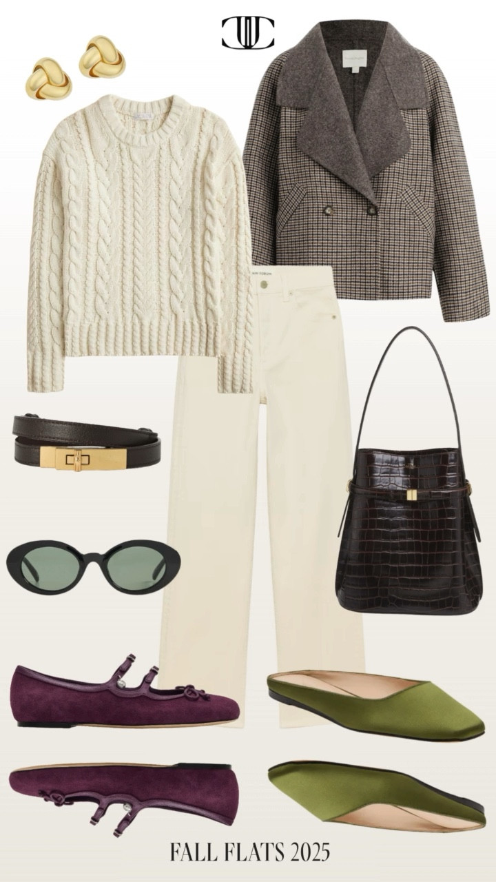 I’m always in the market for adding a new flat to the mix — colors, textures, and shapes make all the difference. From chic ballet flats to classic loafers, the right pair can instantly elevate an outfit and take your wardrobe to more interesting places. 🍂✨
Whether it’s suede, patent, or embossed leather, flats are my go-to fall wardrobe essential for effortless, everyday style. Shop all my favorite pairs at jcathell.com or on my LTK. #fallstyle #flats #loafers #balletflats #wardrobeessentials #falloutfitideas #styleinspo #jcathellstyle

Fall look, fall outfit, fall shoes

#LTKStyleTip #LTKShoeCrush #LTKOver40