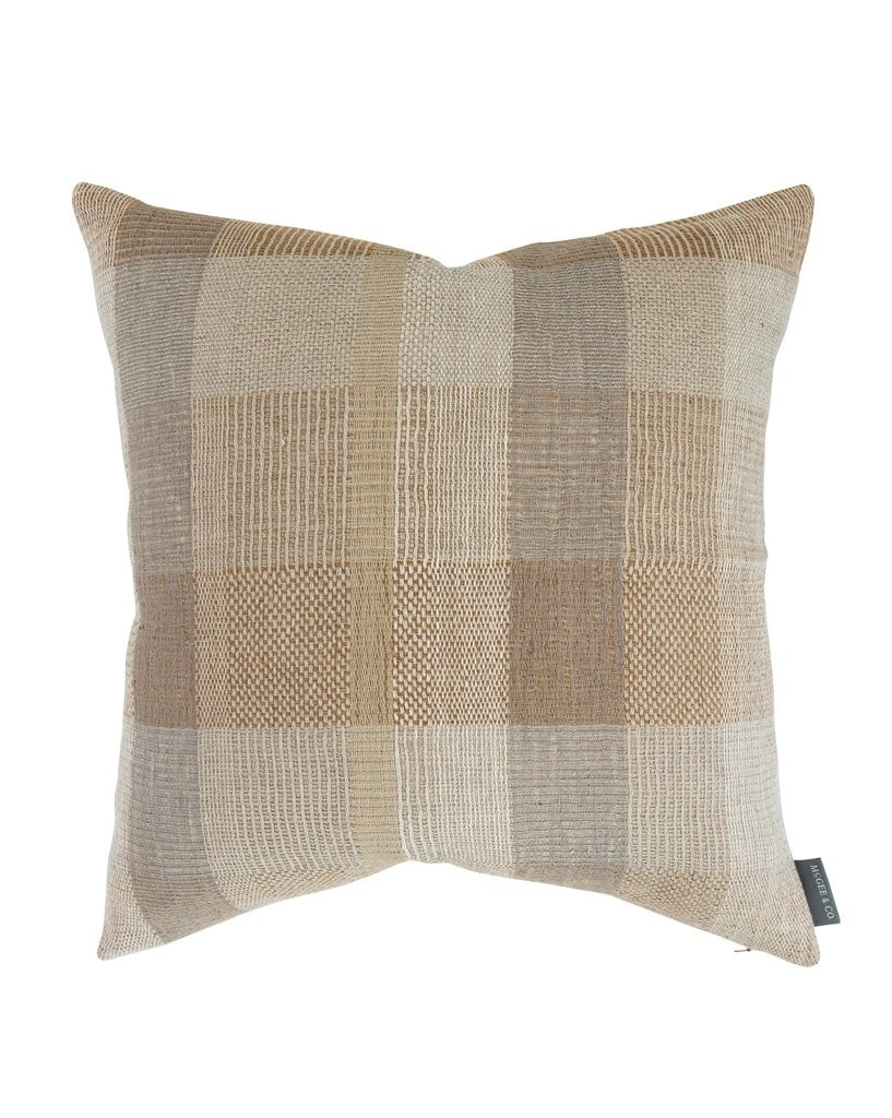 Lydia Block Stripe Pillow Cover | McGee & Co.