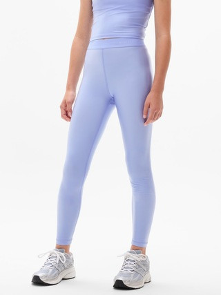 Athleta Girl High Rise Logo Chit Chat Sheen Legging | Athleta
