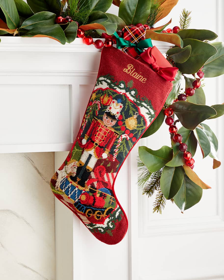 Sferra Personalized Toy Soldier Stocking, 19" | Neiman Marcus