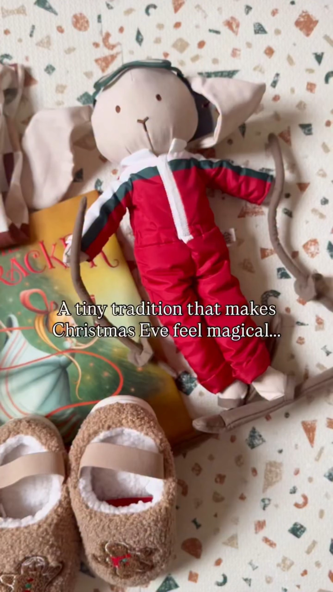 The tiniest pieces of Christmas Eve magic… Jammie’s, slippers, a book, and a little friend to snuggle. Nothing fancy… just soft traditions they’ll remember long after the gifts are forgotten. ✨🎄

What’s your favorite Christmas tradition? 

Everything will be linked on my LTK. 

Inspired by: @hello.little.bird 

#ChristmasEveBundle #CozyChristmas #HolidayTraditions #ChildhoodMagic #MomLifeUnfiltered