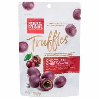 Natural Delights Chocolate Cherry Date Truffles | Kroger