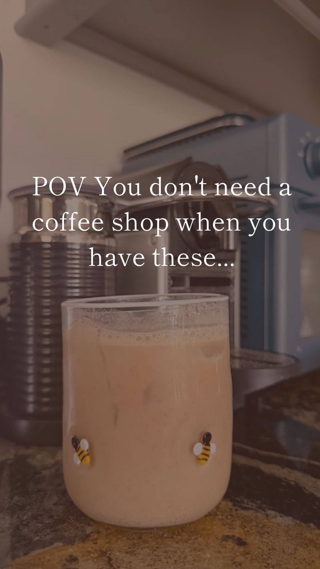 POV When you have a Nespresso, Starbucks pods and these cute icon glasses, who needs a coffee shop?! 
💙 Nipa 

#icedcoffee #workfromhome #lifestyleblog 


#LTKfoodie #LTKdayinmylife #LTKHome