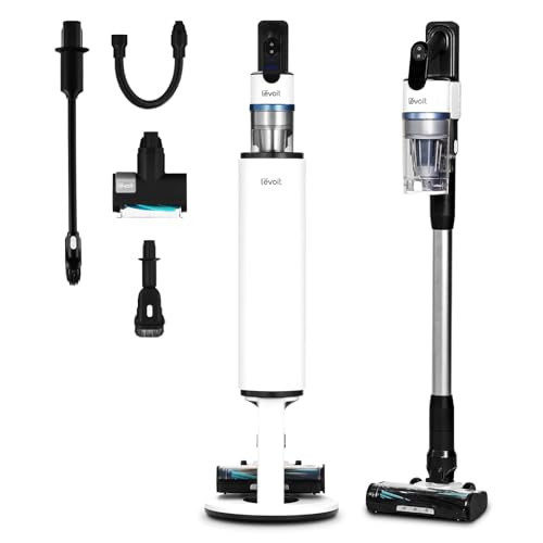 LEVOIT AERO Cordless Vacuum with Auto-Empty Station, HyperPulse Technology, Anti-Tangle Brush, 5-Stage Filtration, HEPA Filter, Up to 70 Minutes, Powerful Suction for Pet Hair, Carpet, Hard Floor | Amazon (US)