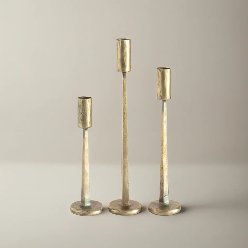 Solace Candlesticks - Set of 3 | Cove Home