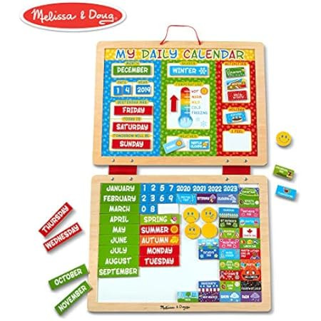 Melissa & Doug My First Daily Magnetic Calendar | Amazon (US)