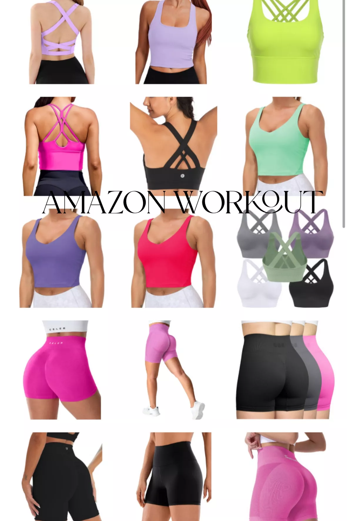 BAYDI Sports Bras for Women Workout Crop Tank Tops with Built in Bra  Athletic Longline Padded Yoga Shirts Gym Fitness at  Women's Clothing  store