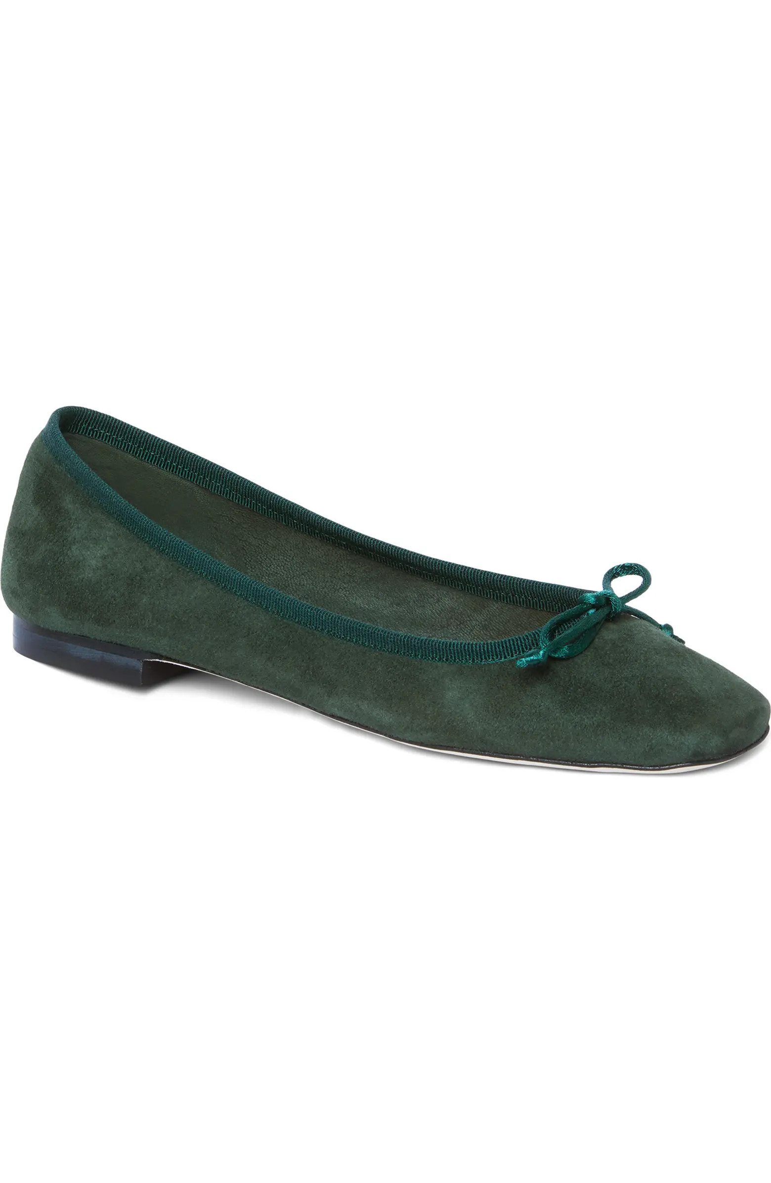 ANN MASHBURN Square Toe Ballet Flat (Women) | Nordstrom | Nordstrom