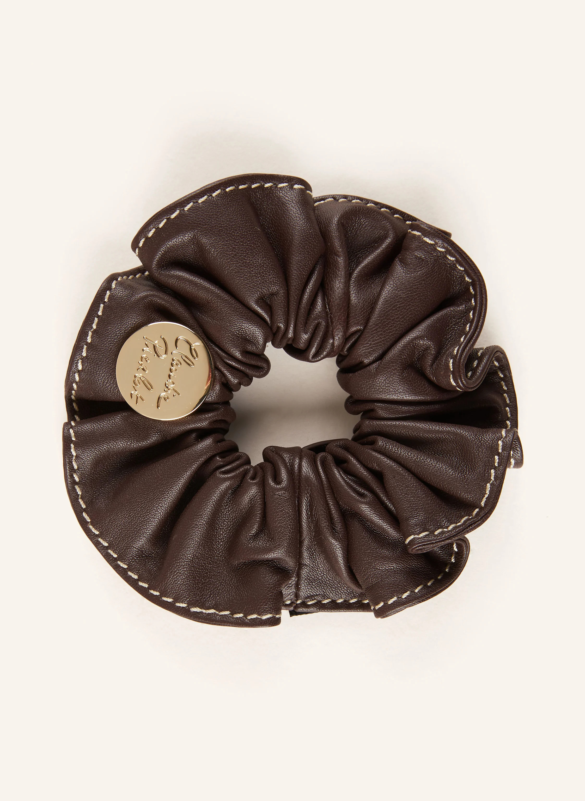 CLAUDIE PIERLOT Haargummi aus Leder in dunkelrot | Breuninger (DACH)