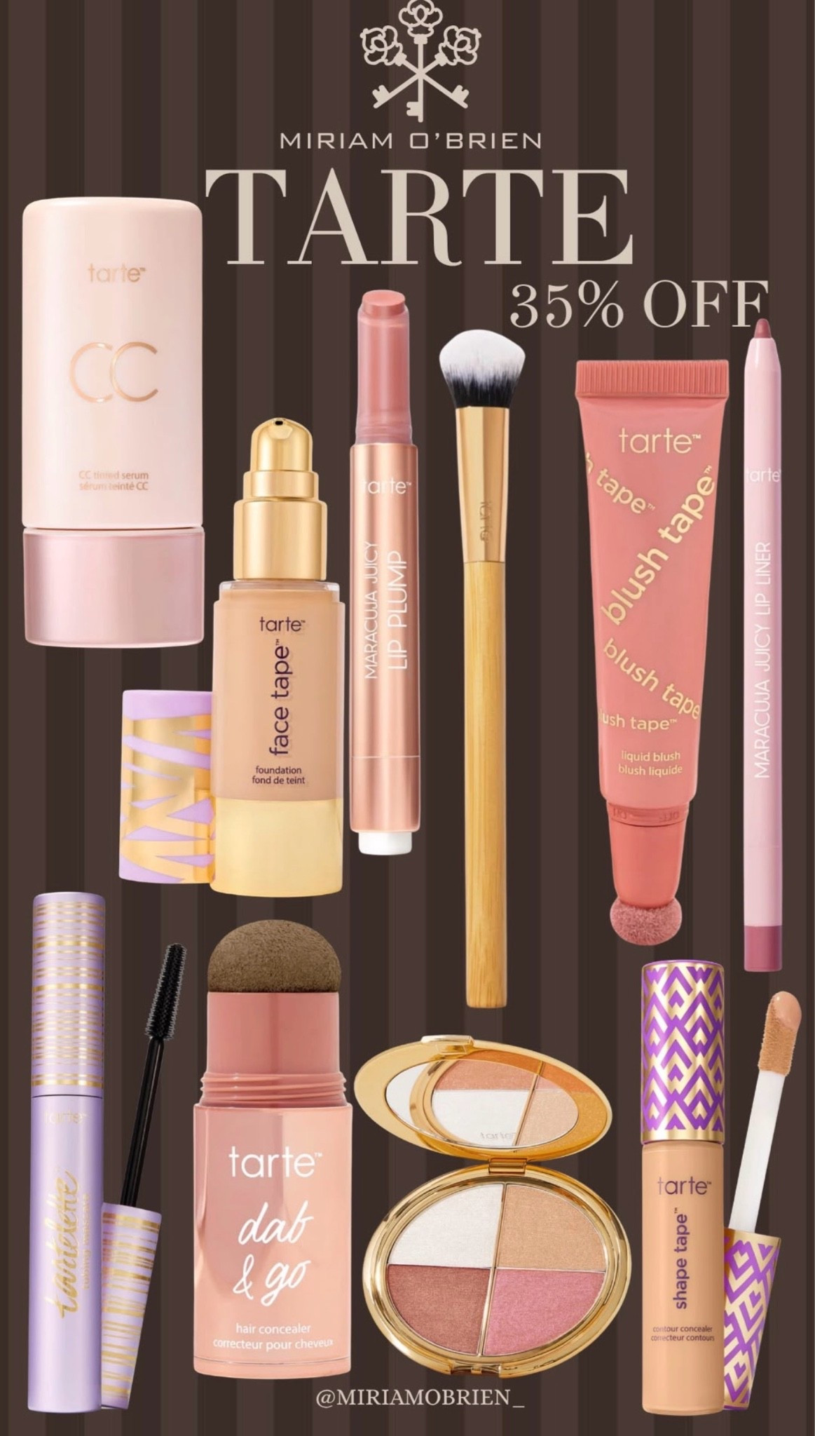 Tarte Sale!

Follow me@miriamobrien  on IG and TikTok 

#Tarte #Makeup

#LTKselfcare #LTKBeauty #LTKHome