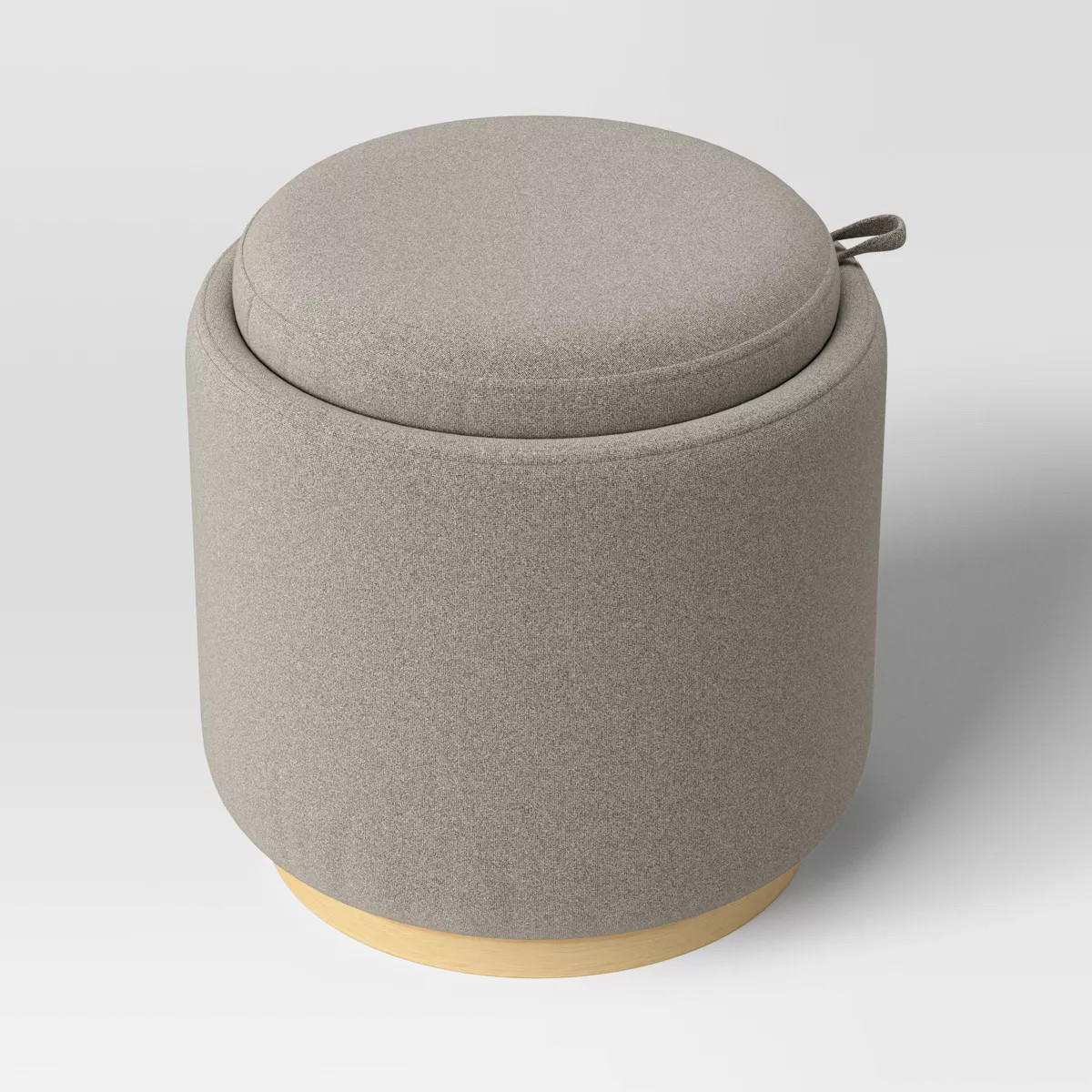 Round Upholstered Storage Ottoman - Room Essentials™ | Target