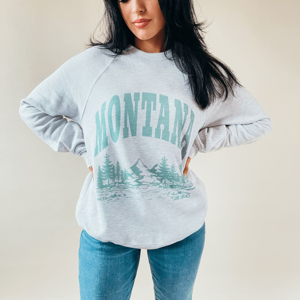 Montana Crewneck | Mountain Moverz