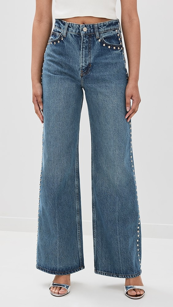 Cary High Rise Slouchy Wide Leg Jeans | Shopbop