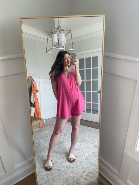 Casual outfit ideas / work from home outfit ideas / spring outfit inspo / summer outfit inspo / loungewear / free people dupe / bump friendly outfits / postpartum style 

#LTKunder50 #LTKunder100 #LTKstyletip