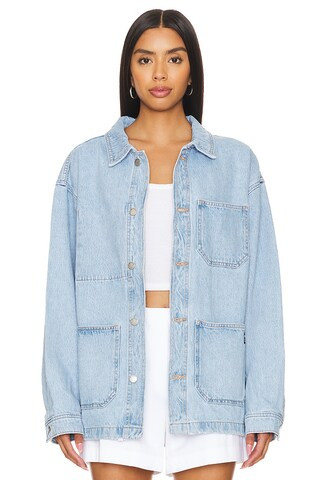 Dr. Denim Niko Shacket in Stream Light Retro from Revolve.com | Revolve Clothing (Global)