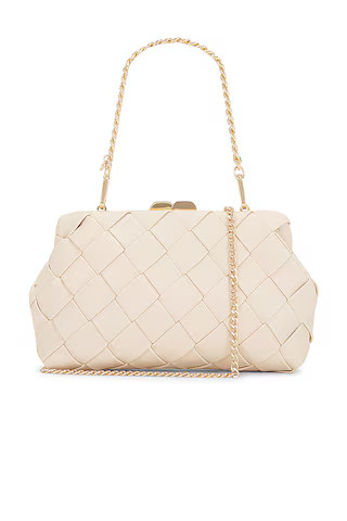 olga berg Quinn Woven Clutch in Natural from Revolve.com | Revolve Clothing (Global)