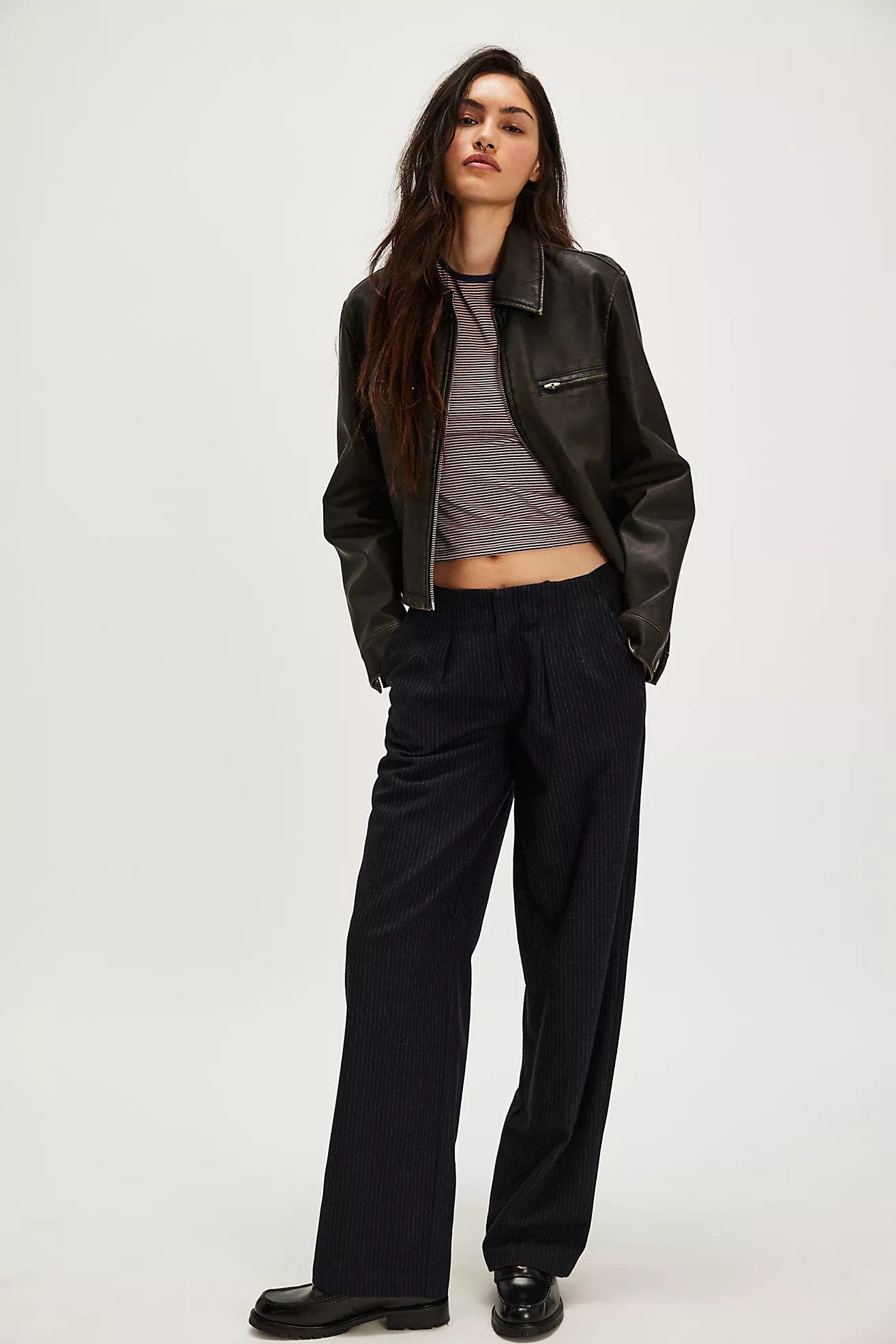 Bond Low-Rise Trousers | Free People (Global - UK&FR Excluded)