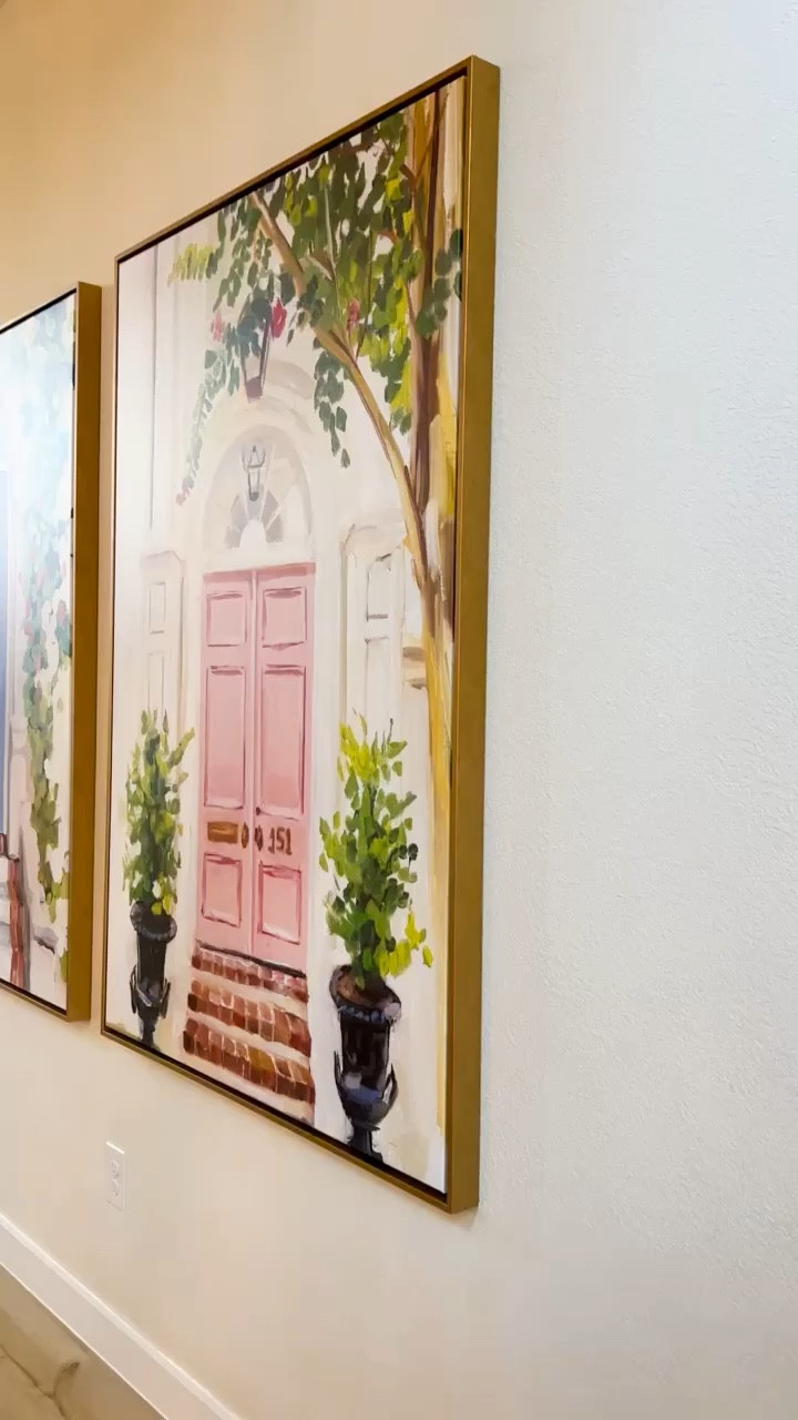 Finally found the best artwork for the large blank space between our dining and living room! Such a beautiful addition to our Charleston inspired home. 

#LTKhome #LTKfamily