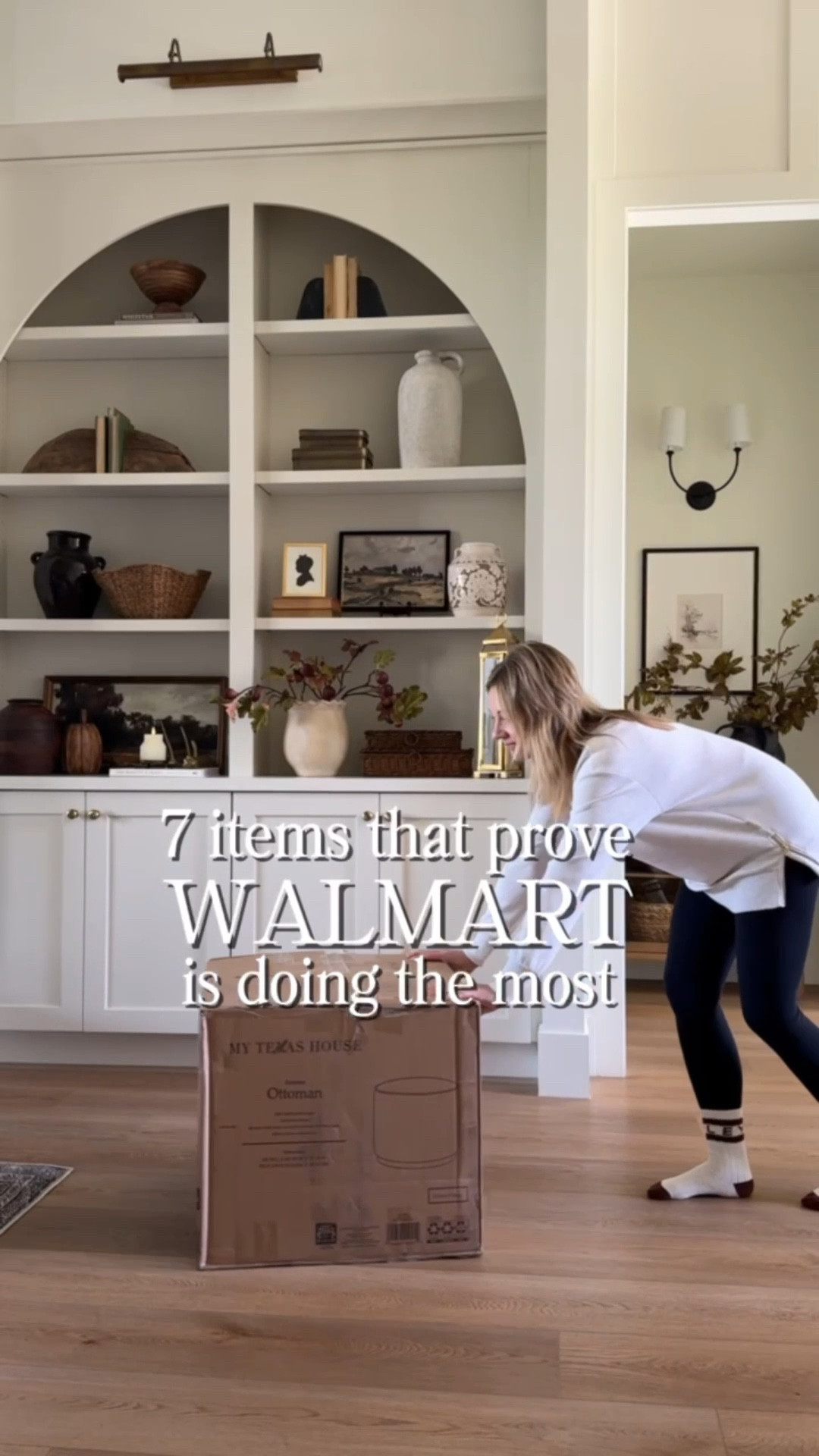 7 finds I am loving from Walmart! High-end furniture for less, affordable holiday accents, neutral home accents, and more! 

#LTKHome #LTKSaleAlert