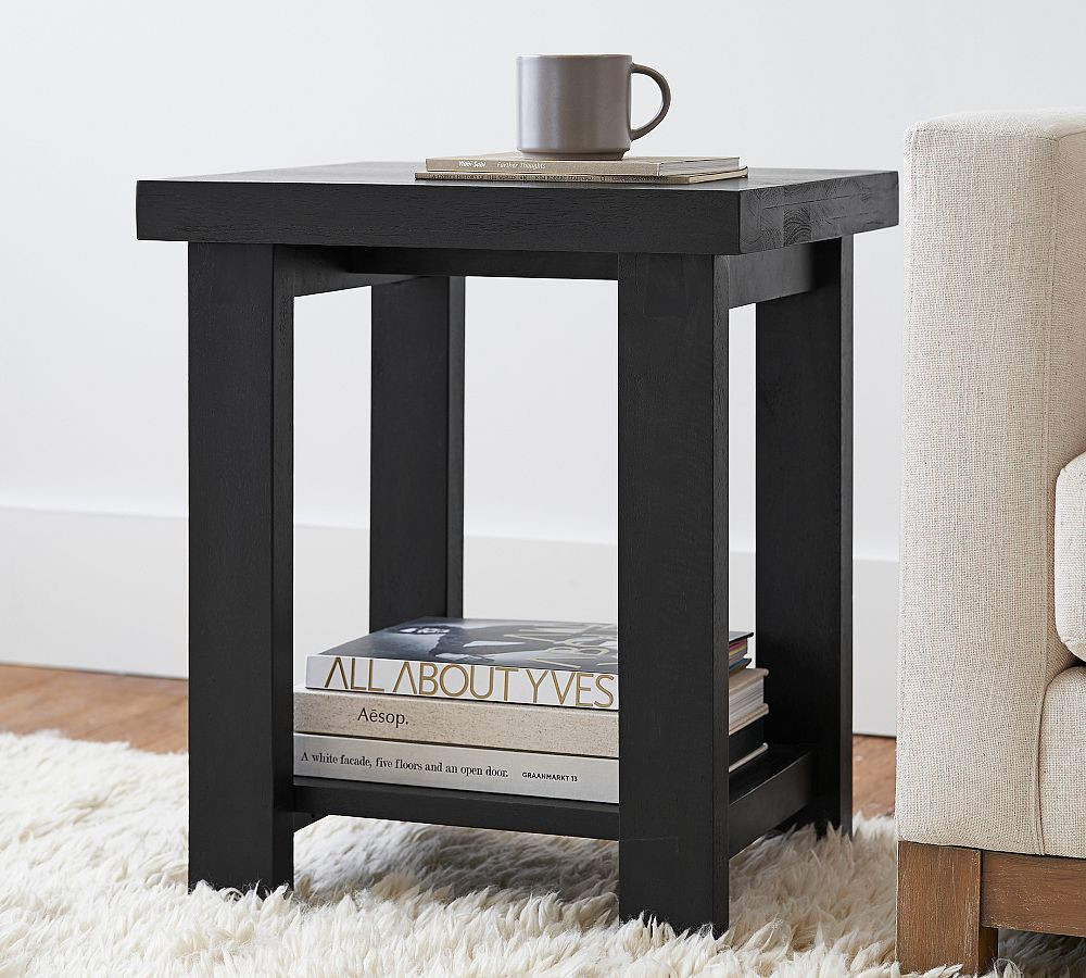 Reed Rectangular End Table (20") | Pottery Barn (US)