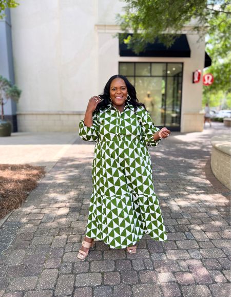 Best selling dress from Anthropologie and one of my favorite styles! So good I bought it twice and yes, it has pockets! Wearing a size XL. 

#LTKplussize #LTKworkwear #LTKmidsize