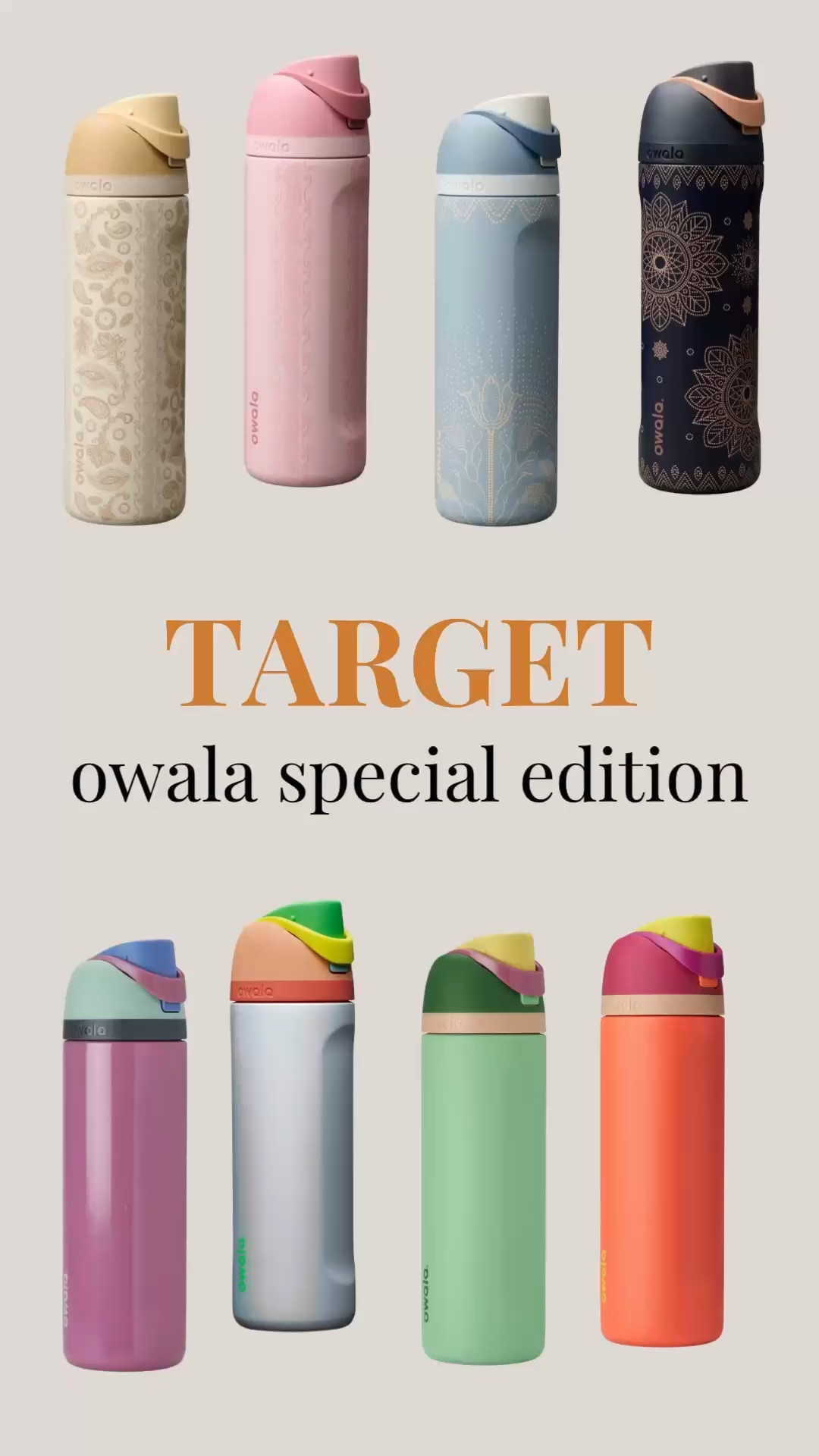 Target Owala Special Edition🧡🩷

#LTKSaleAlert #LTKHome #LTKTravel