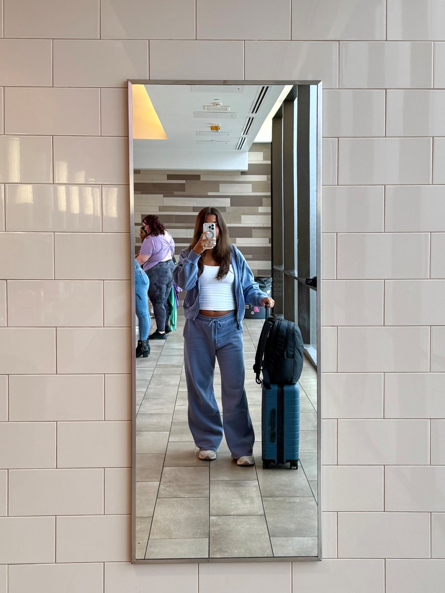 Softest travel set, all from @abercrombie, travel gear also linked!!!  @CALPAK