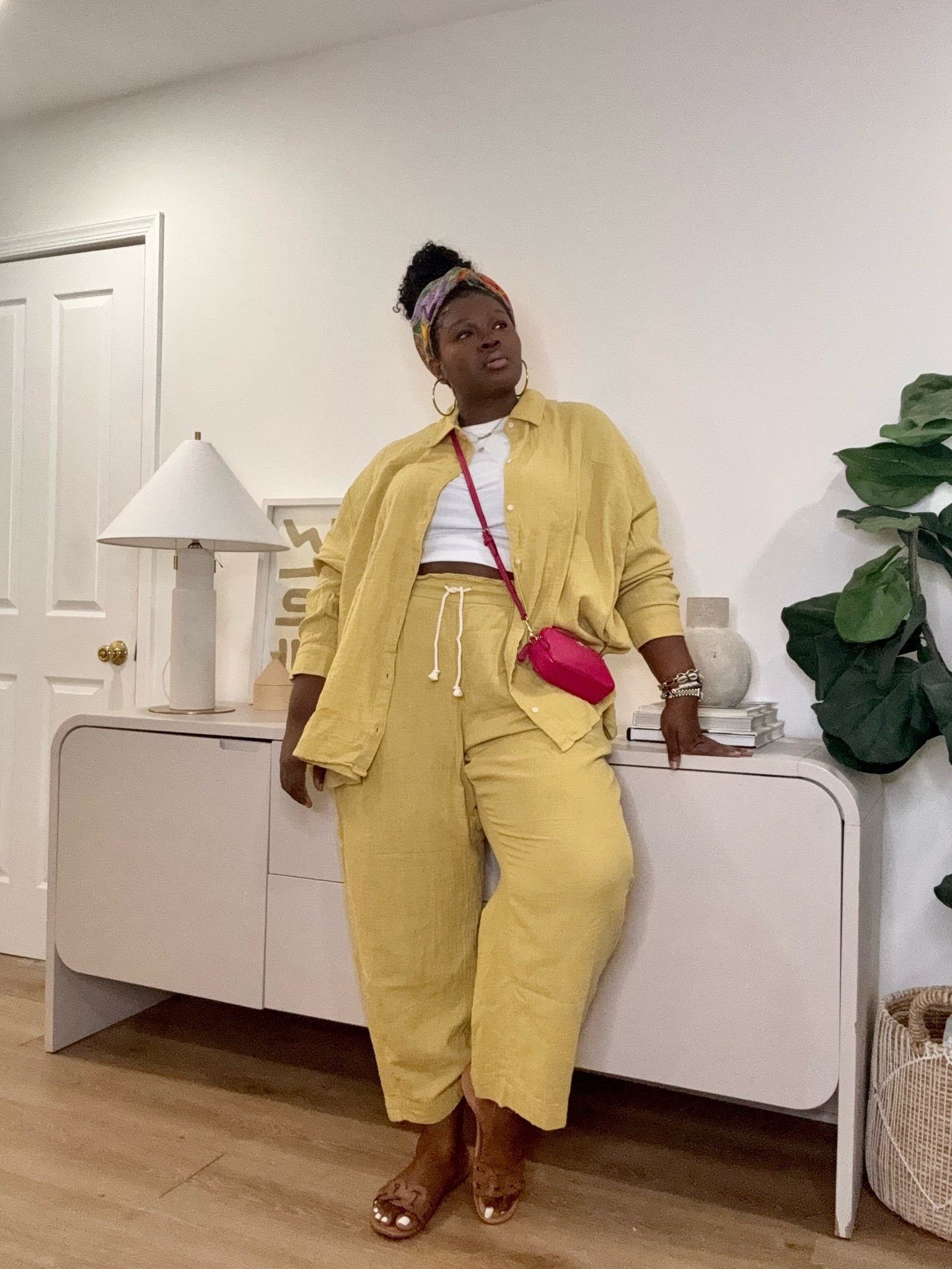 Sometimes the easiest outfits are the ones you reach for the most. This Old Navy matching set instantly became a summer favorite because it’s comfortable, lightweight, and makes getting dressed feel effortless. Just add accessories and you’re ready to go. Old Navy matching set, linen outfit, summer outfit ideas, plus size summer fashion, yellow outfit, casual chic outfit, vacation outfit ideas, comfortable summer clothes, two piece set outfit, everyday outfit inspiration

#LTKootd #LTKSeasonal #LTKMidsize