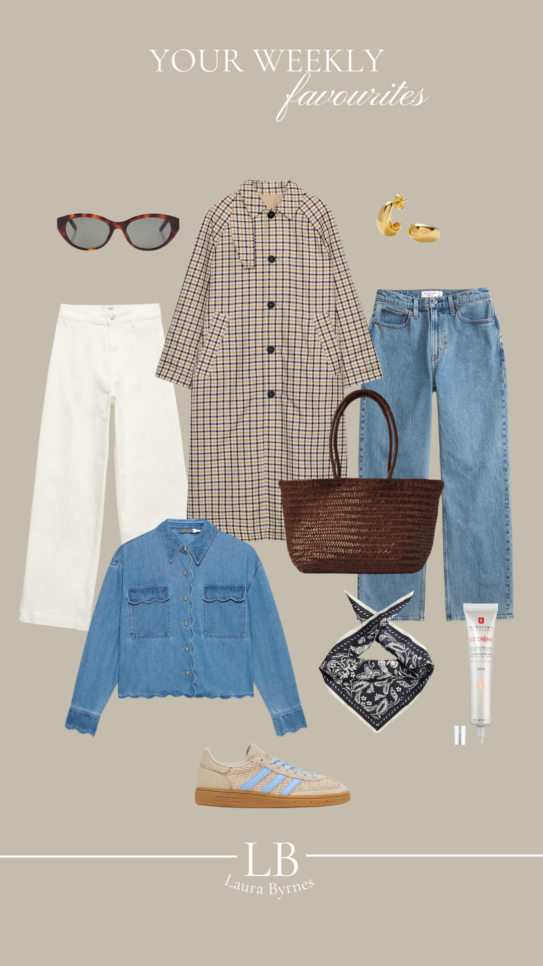 Your Weekly Favourites & Best Sellers Edit
White Denim Jeans, LTK Denim, Adidas Shoes, Trench Coat, Spring Dressing, Spring Layers, Woven Bag 

 #LTKspringtrends #LTKuk #LTKspring