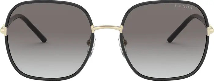 58mm Gradient Square Sunglasses | Nordstrom