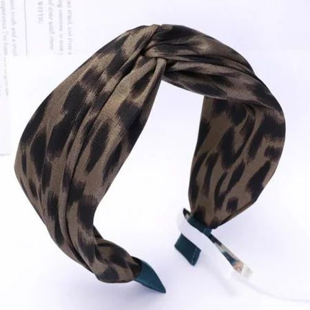 AkoaDa Wide-Brimmed Leopard Headband Hair Band Broadside Headbands Hair Hoop Hair Decorations for... | Walmart (US)