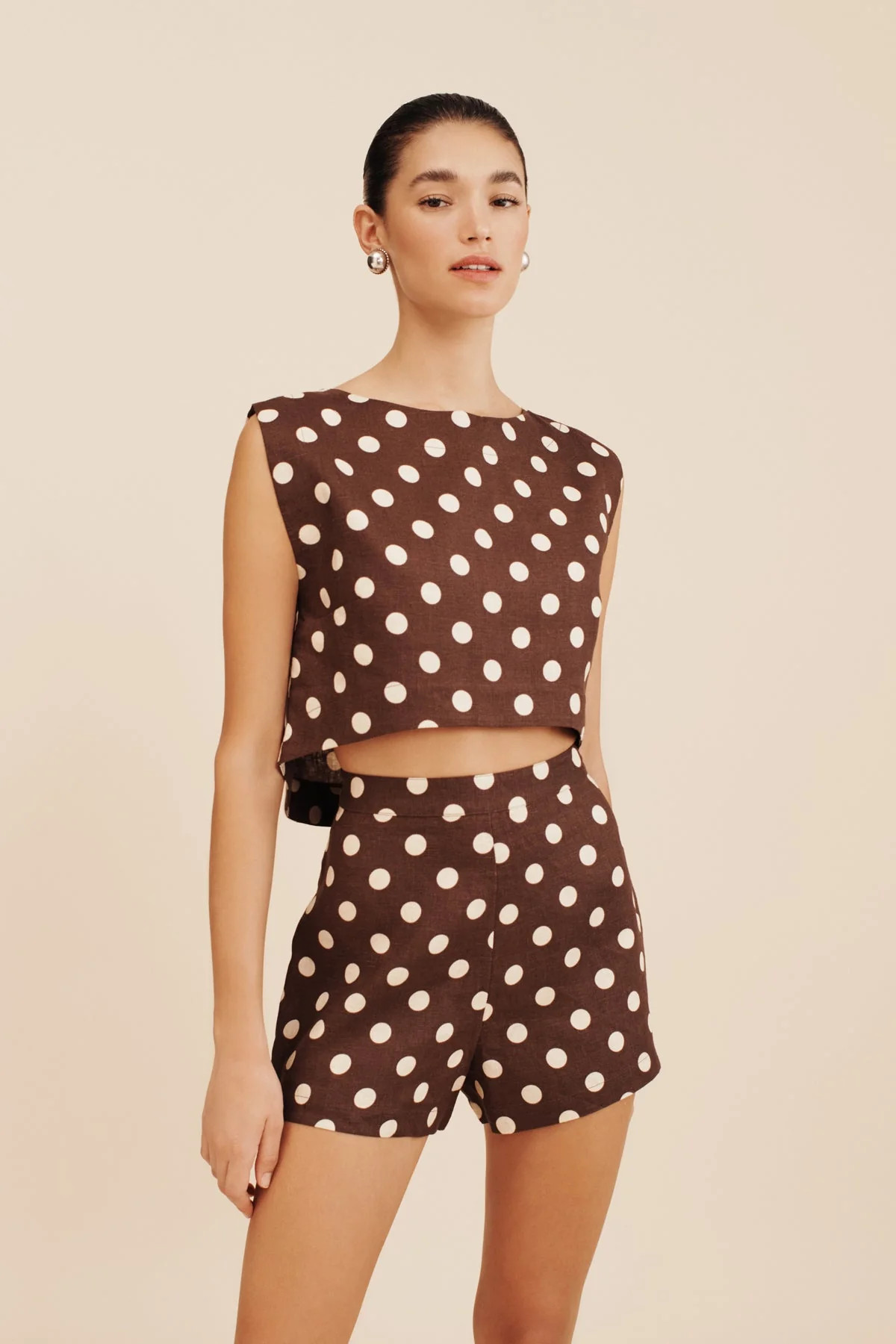 MARTINA CROP TOP - POLKA DOT | POSSE (US)