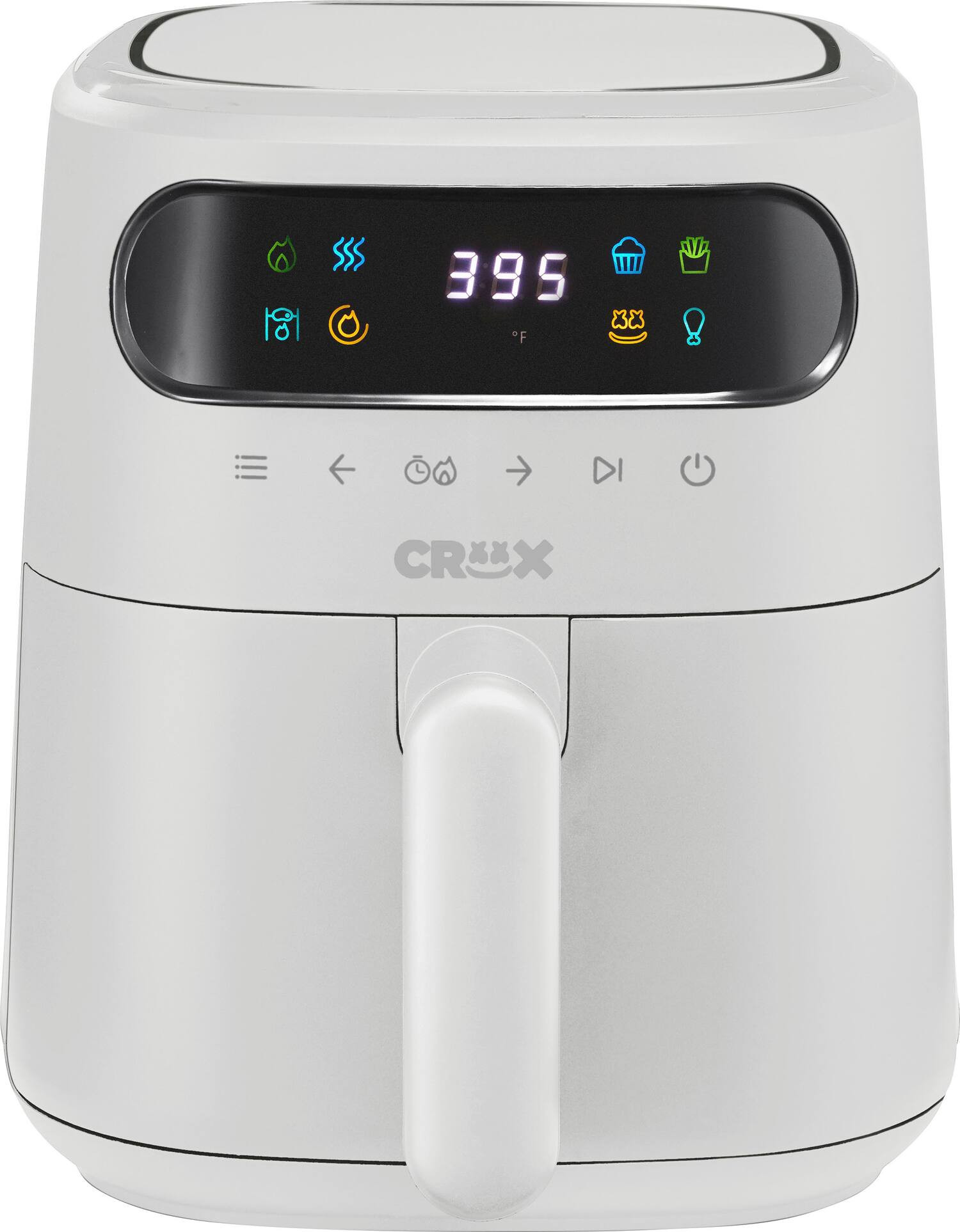 CRUX 3-qt. Digital Air Fryer Kit with TurboCrisp White 17498 - Best Buy | Best Buy U.S.