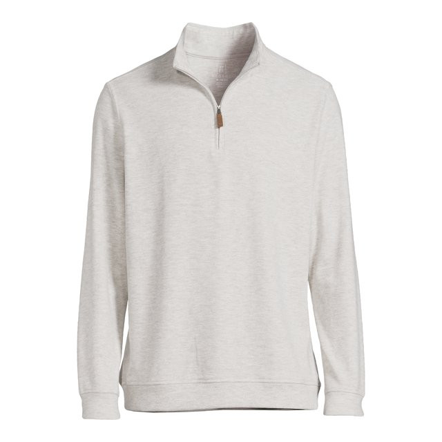George Men's Knit Quarter Zip Pullover Top - Walmart.com | Walmart (US)