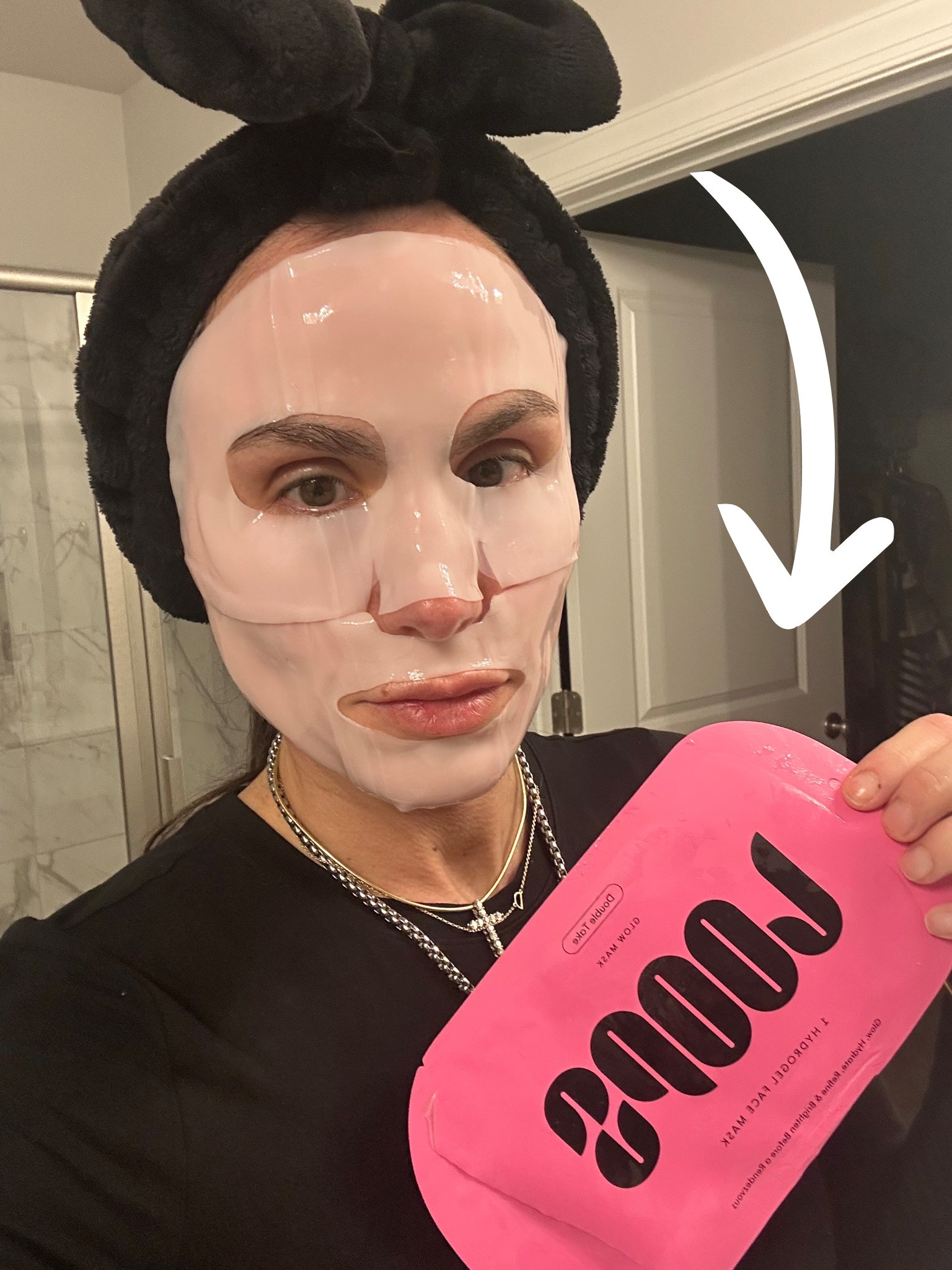 Loops Pink Mask for the save of some submitted skin yesterday! Shop now click click! 

#LTKOver40 #LTKBeauty #LTKSaleAlert