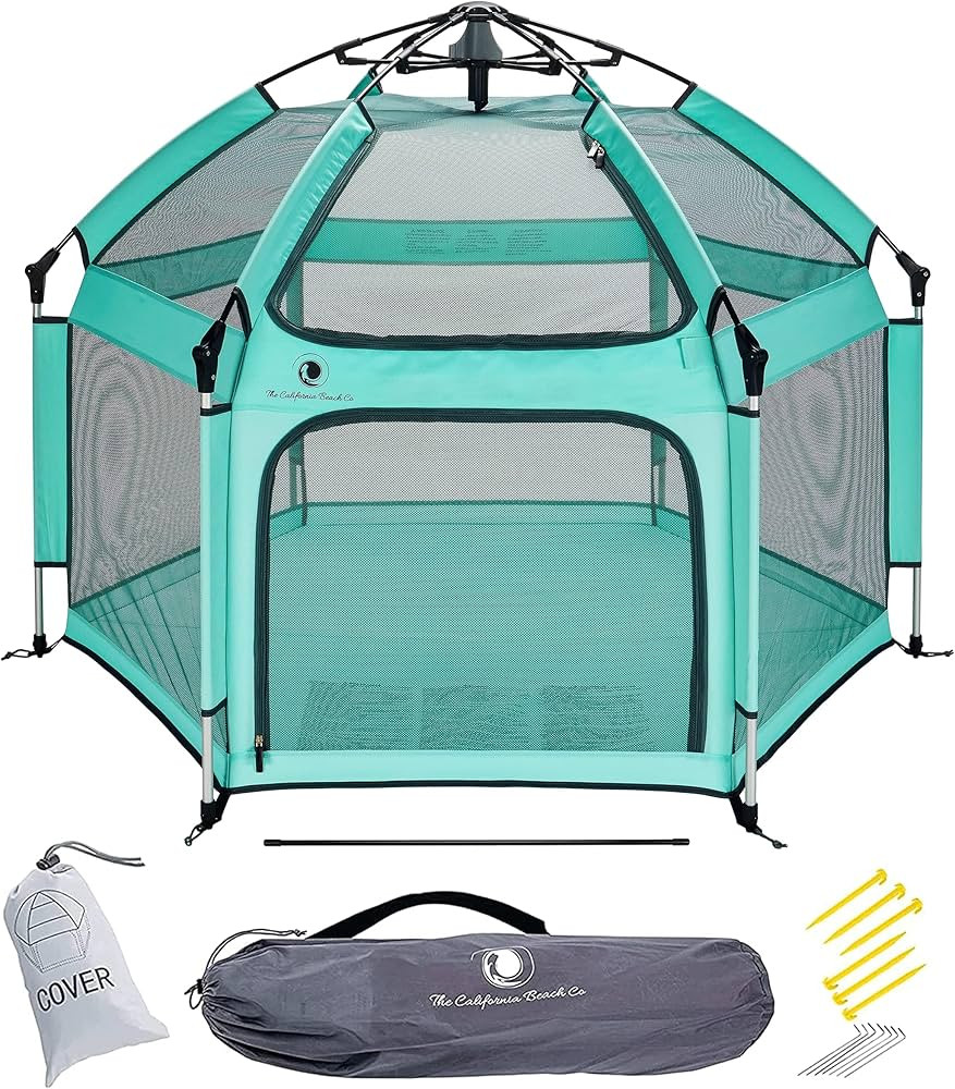 POP 'N GO Baby Playpen - Indoor & Outdoor Playpen for Babies and Toddlers - Baby Beach Tent, Fold... | Amazon (US)