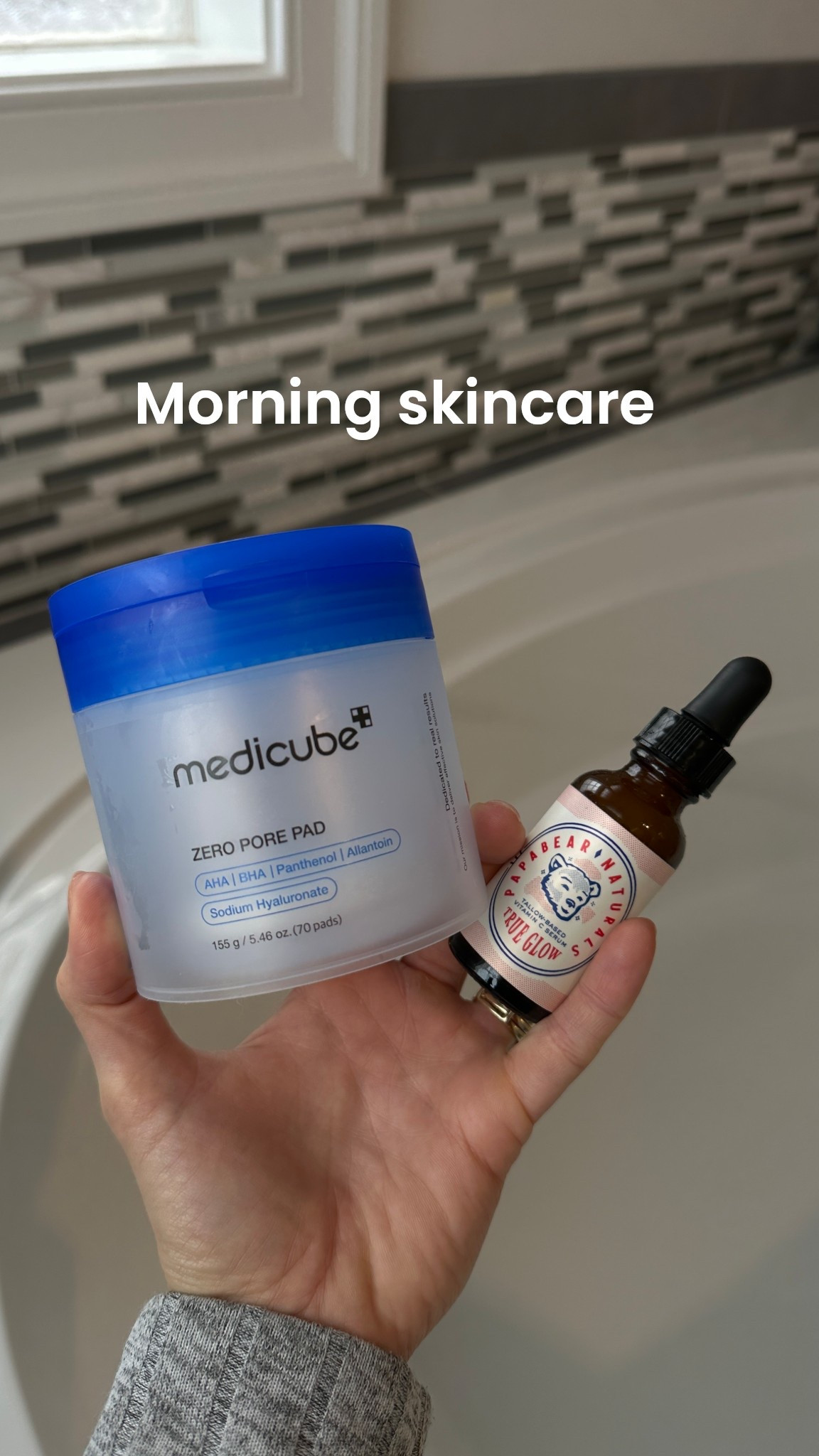 Elite morning skincare routine!! Glass, smooth skin! Message me for link to the PapaBear Naturals morning glow!

#LTKselfcare #LTKmorningroutine #LTKgrwm