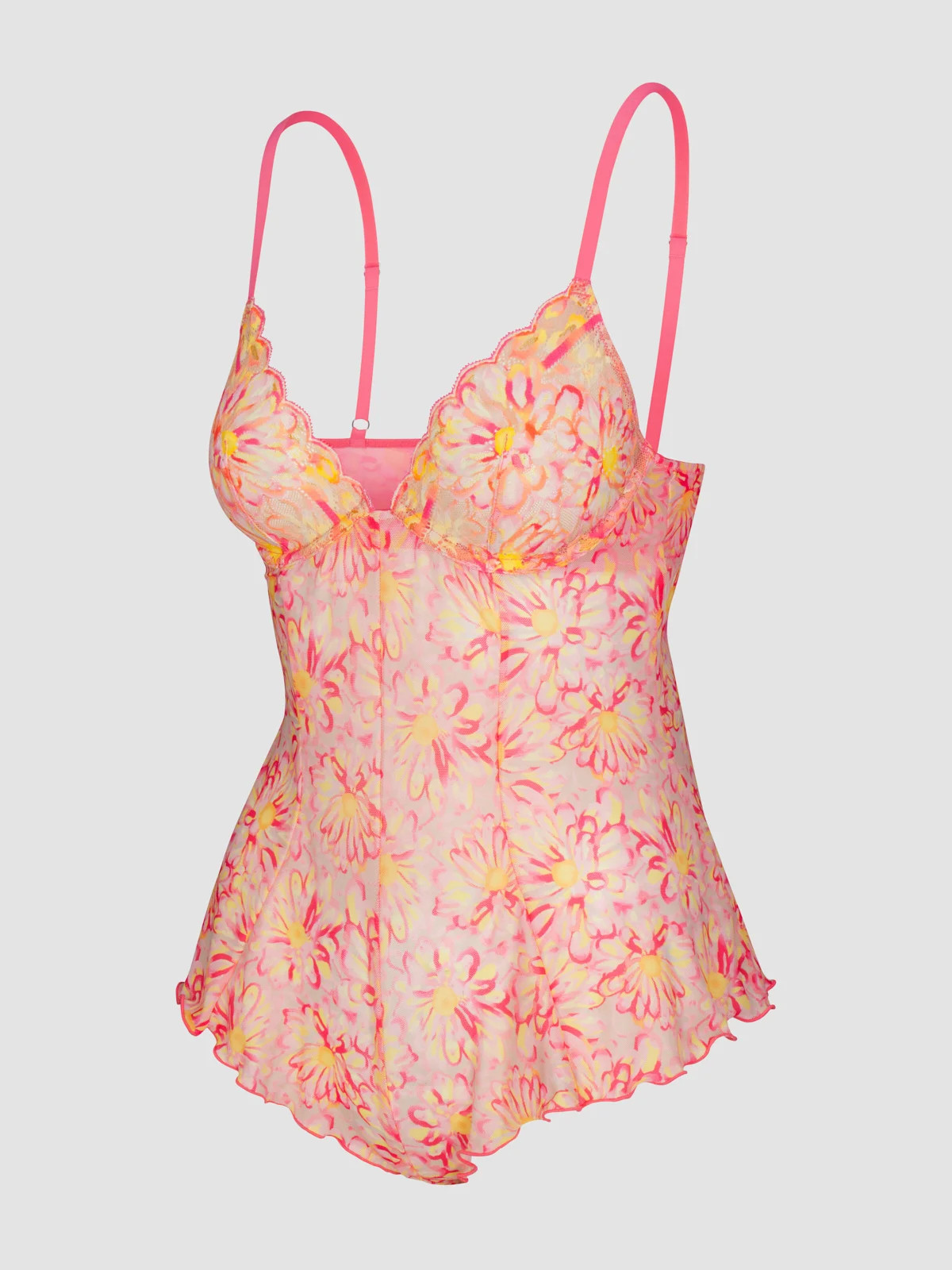 Sunray Lace Underwire Teddy | Savage x Fenty - North America