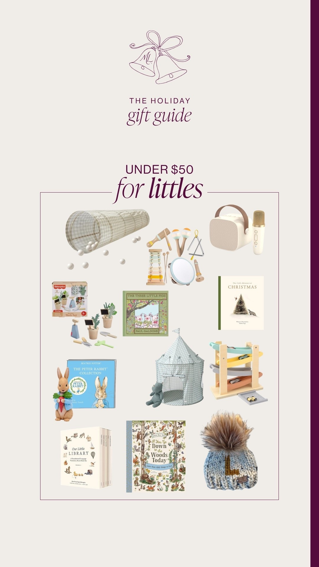 Gift guide for littles under $50 

#LTKGiftGuide #LTKCyberWeek #LTKHoliday