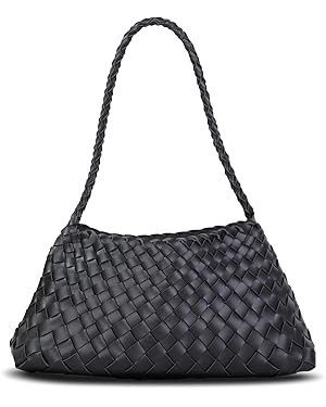Women's Woven Tote Bag Purse Trendy Woven Shoulder Bag Purses Handbags Handmade Underarm Handbags... | Amazon (US)