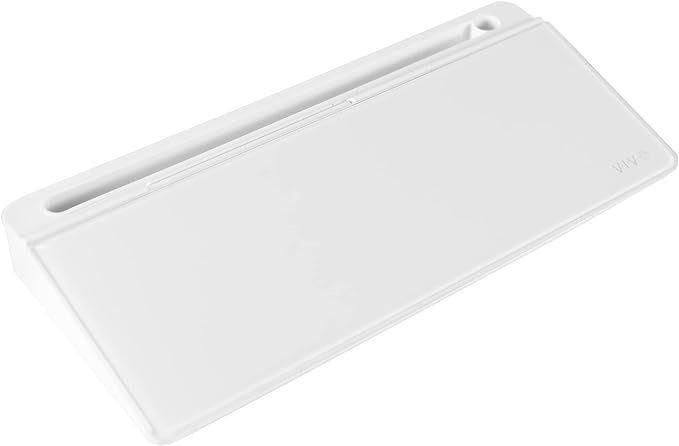 VIVO Glass 16 x 7 inch Dry Erase Board with Storage, Desktop Whiteboard Organizer with Hidden Com... | Amazon (US)