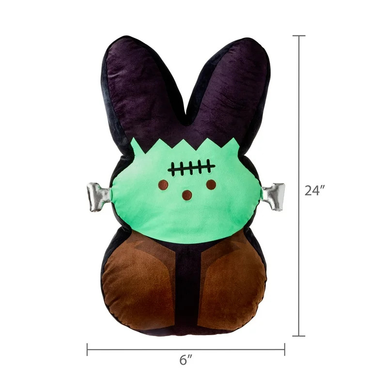 Peeps® Jumbo 24" Frankenstein Bunny Plush For Halloween | Walmart (US)