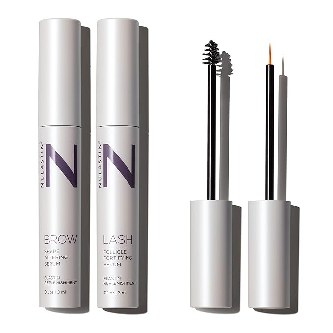 NULASTIN LASH and BROW Dual System, Eyelash & Eyebrow Boosting Serums with Elastaplex Technology,... | Amazon (US)