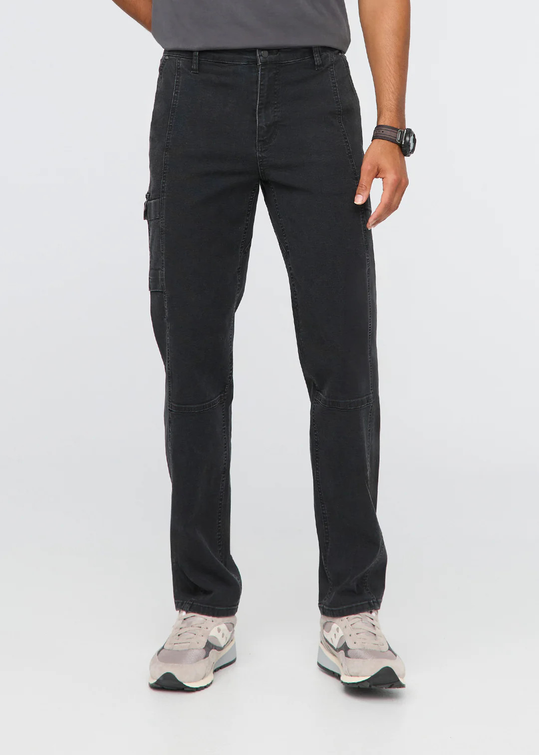Stretch Canvas 7 Pocket Pant - Black | DUER