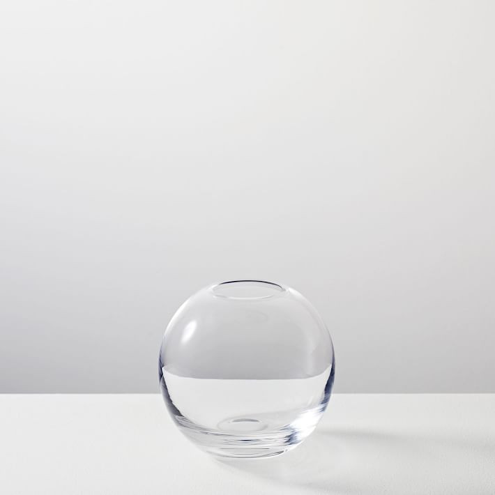Foundations Clear Glass Vases | West Elm (US)