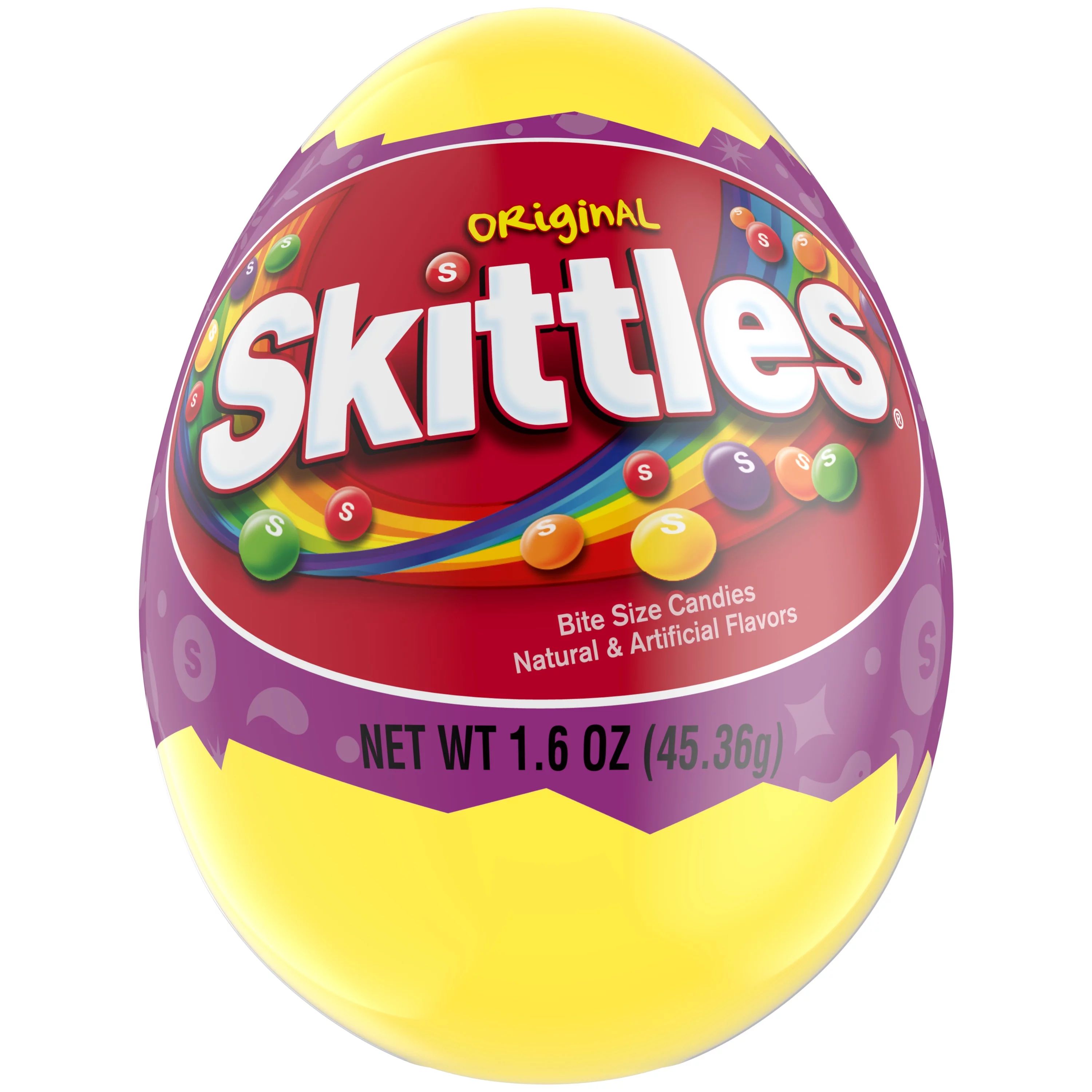 Skittles Original Easter Egg Candy - 1.6 oz Fruity Chewy Candy Easter Basket Stuffer | Walmart (US)