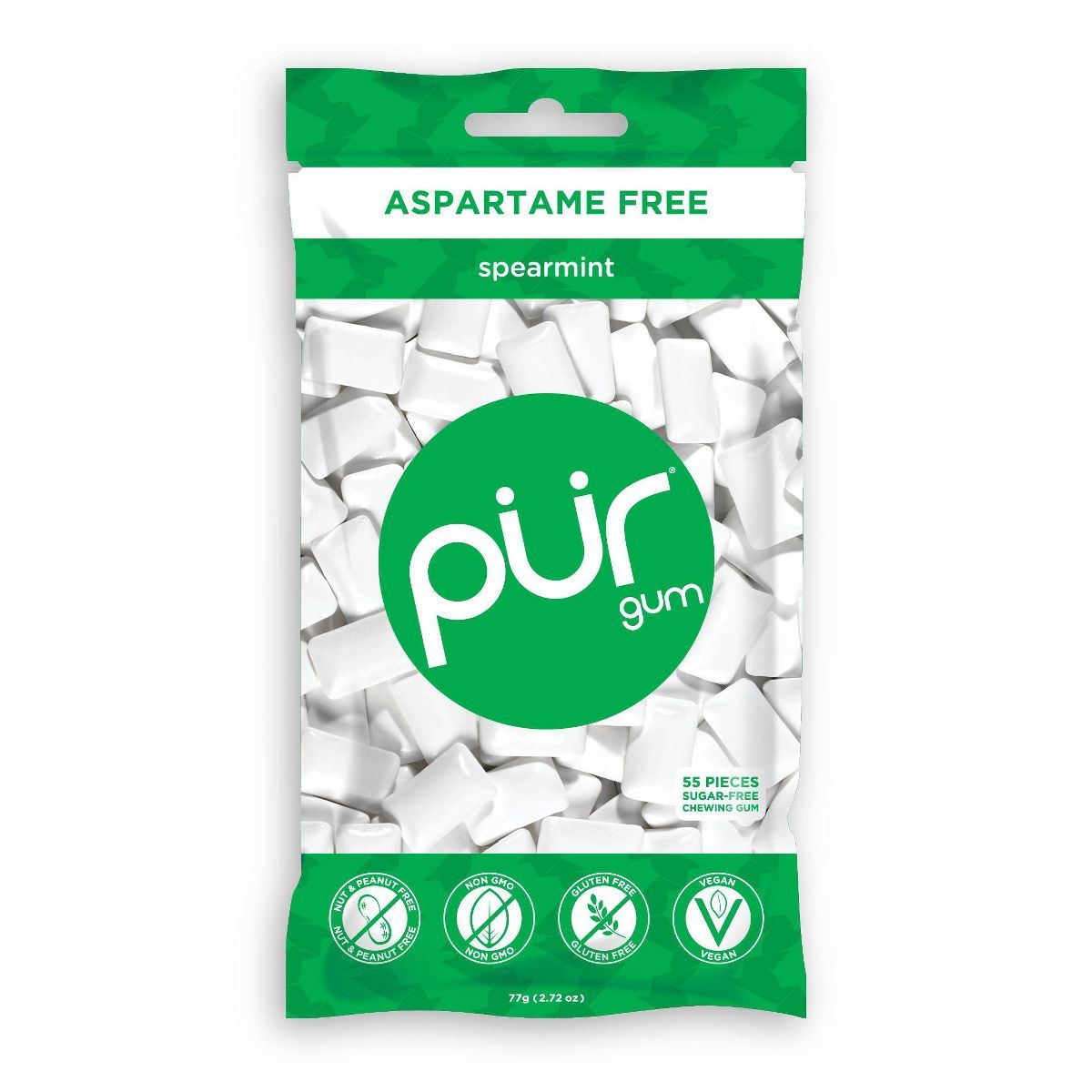 Pur Gum Spearmint Bag - 2.72oz | Target