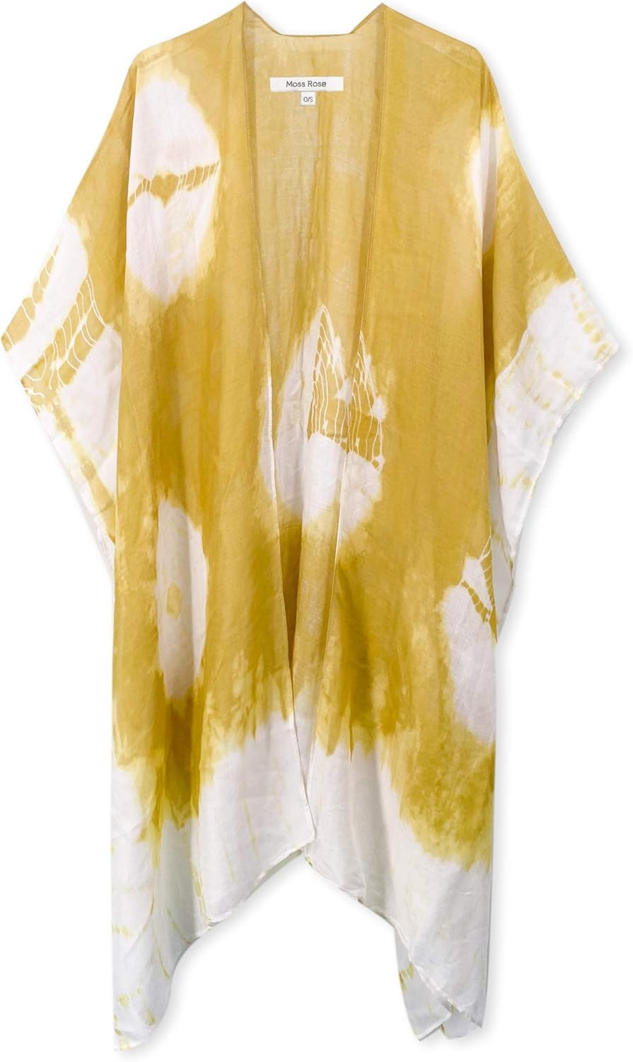 Moss Rose Women's Beach Cover up Swimsuit Kimono with Bohemian Floral Print, Loose Casual Resort ... | Amazon (US)